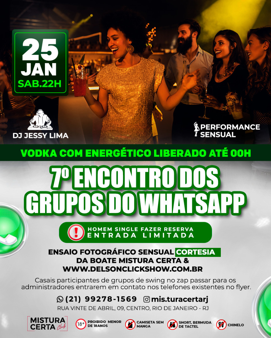 7⁰ ENCONTRO DOS GRUPOS DE WHATSAPP